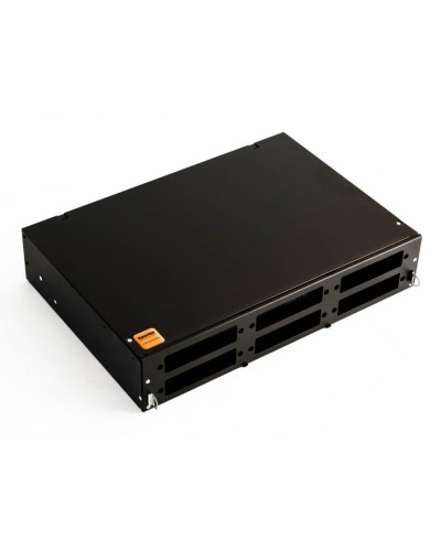 FO-19V-2U-6xSLT-W130H30-48UN-BK. Кросс оптический 19. Hyperline в Якутске