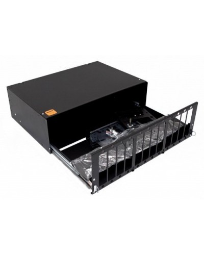 FO-19R-3U-12xSLT-W140H42-96UN-BK. Кросс оптический 19. Hyperline в Якутске