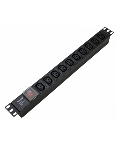 SHE19-10IEC-S-IEC. Блок розеток 19. Hyperline в Якутске