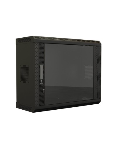 TWS-1225-GP-RAL9004. Шкаф телекоммуникационный 19 настенный 9U. Hyperline в Якутске