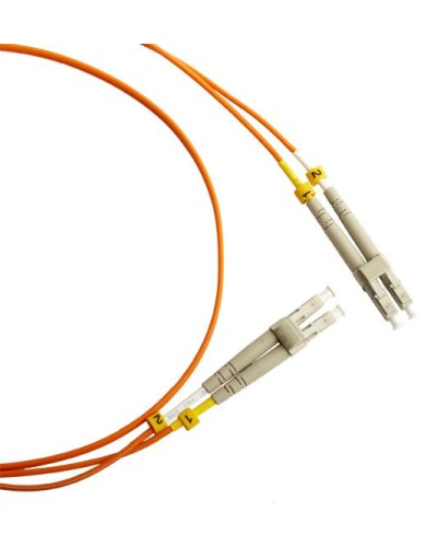 FC-D2-50-LC/PR-LC/PR-H-2M-LSZH-OR. Патч-корд волоконно-оптический LC-LC. Hyperline в Якутске
