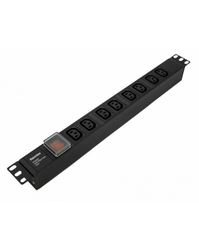 SHE19-8IEC-S-IEC. Блок розеток 19. Hyperline в Якутске