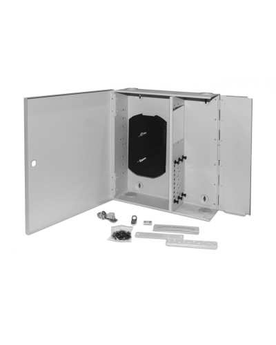 FO-WBX-6xSLT-W140H42-48UN-GY. Кросс оптический настенный. Hyperline в Якутске