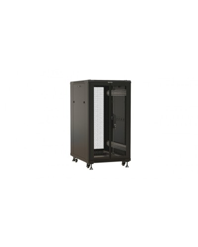 TTBR-1868-DD-RAL9004. Шкаф телекоммуникационный 19 напольный 18U. Hyperline в Якутске