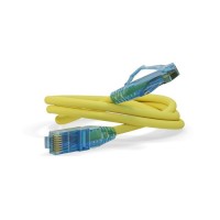 PC-LPM-UTP-RJ45-RJ45-C6-0.5M-LSZH-YL. Патч-корд медный. Hyperline