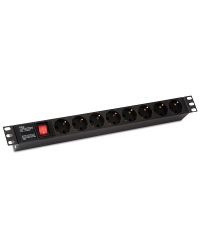 SHE19-8SH-S-IEC. Блок розеток 19. Hyperline в Якутске