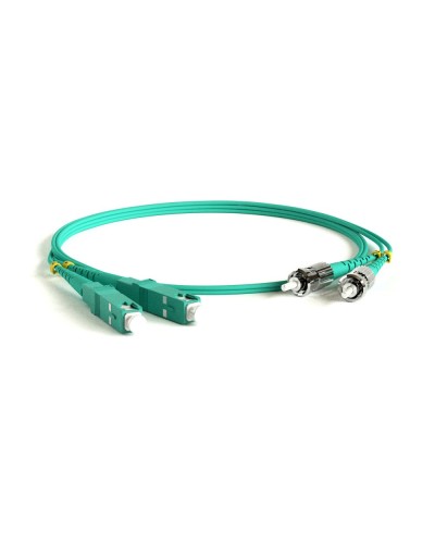 FC-D2-503-SC/PR-ST/PR-H-3M-LSZH-AQ. Патч-корд волоконно-оптический многомодовый. Hyperline в Якутске