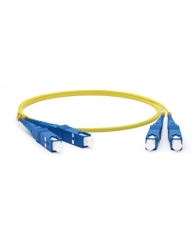 FC-D2-9-SC/UR-SC/UR-H-5M-LSZH-YL. Патч-корд волоконно-оптический одномодовый. Hyperline в Якутске