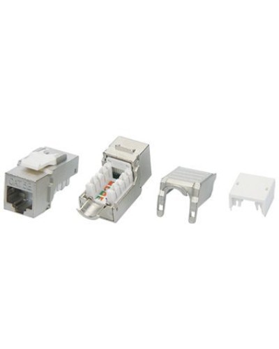 KJ9-8P8C-C6A-90-SH-F. Вставка Keystone Jack RJ-45. Hyperline в Якутске