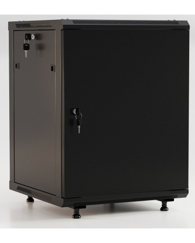TWB-FC-1266-SR-RAL9004. Шкаф телекоммуникационный 19 настенный 12U. Hyperline в Якутске
