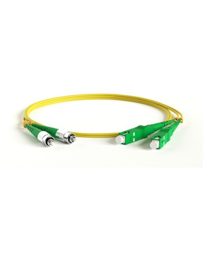 FC-D2-9-FC/AR-SC/AR-H-1M-LSZH-YL. Патч-корд волоконно-оптический SC-FC. Hyperline в Якутске
