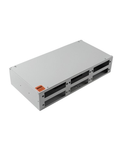 FO-19R-2U-6xSLT-W140H42-48UN-GY. Кросс оптический 19. Hyperline в Якутске