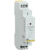 Реле промежуточное модульное OIR 1 контакт 16А 230В AC (OIR-116-AC230V). Реле промежуточное модульное. IEK