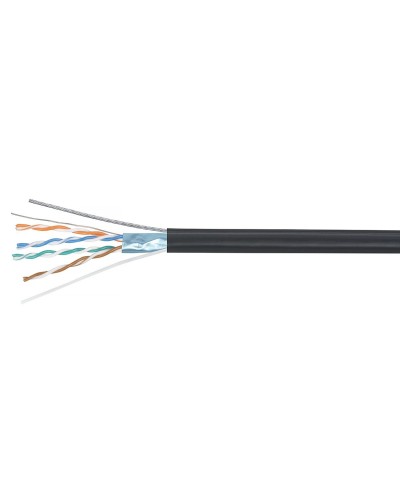 GENERICA F/UTP кат. 5E 100МГц 4 пары LDPE OUTDOOR трос 1,2мм черный (BC3-C5E04-359-305-G). Кабель «витая пара» (LAN) для структурированных систем связи. IEK в Якутске