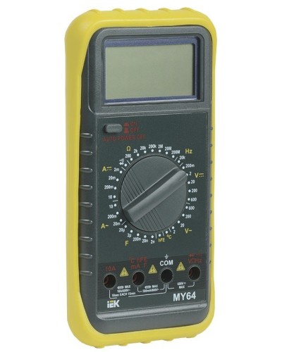 Мультиметр цифровой Professional MY64 (TMD-5S-064). Мультиметр цифровой. IEK в Якутске