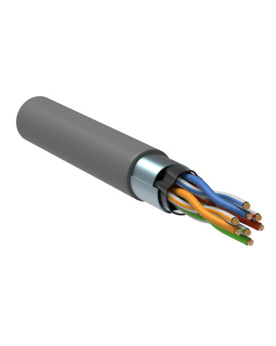 GENERICA F/UTP кат.5E 24AWG 4 пары LSZH серый (BC1-C5E04-321-305-R-G). Кабель «витая пара» (LAN) для структурированных систем связи. IEK в Якутске