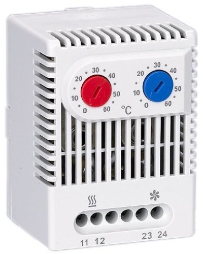 Термостат двухканальный от 0 до +60°C NO+NC (YCE-DTNO-NC-60). Термостат двухканальный. IEK в Якутске