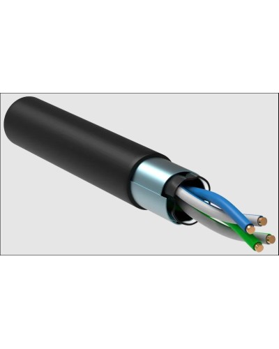 GENERICA U/UTP 5E 24AWG 2PR LDPE черный (BC3-C5E02-139-305-R-G). Кабель «витая пара» (LAN) для структурированных систем связи. IEK в Якутске