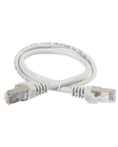 GENERICA Патч-корд кат.5E FTP 1м серый (PC01-C5EF-1M-G). Патч-корд медный. IEK в Якутске