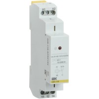 Реле промежуточное модульное OIR 1 контакт 16А 12В AC/DC (OIR-116-ACDC12V). Реле промежуточное модульное. IEK