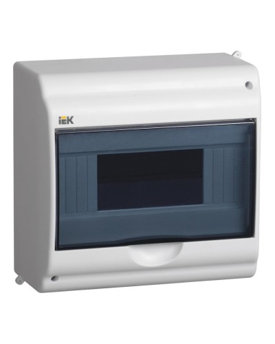 Корпус пластиковый КМПн 2/9-2 IP31 белый KREPTA 3 (MKP42-N-09-31-02). Щиток модульный с прозрачной дверцей, настенный. IEK в Якутске