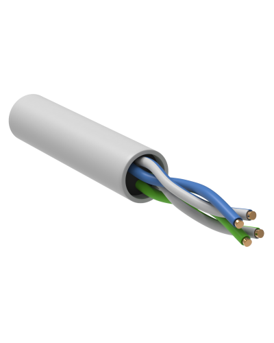 GENERICA U/UTP кат. 5E 24AWG 2 пары LSZH INDOOR белый (BC1-C5E02-128-305-G). Кабель «витая пара» (LAN) для структурированных систем связи. IEK в Якутске