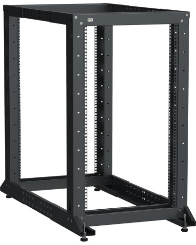 LF05-24U61-2GM. Стойка 2-рамная 24U 600х600-1000мм черная. ITK в Якутске
