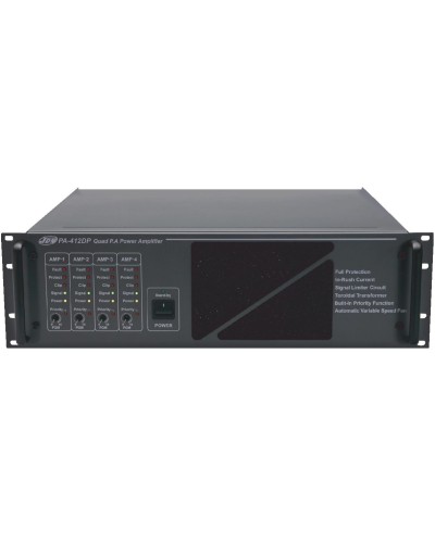 PA-412DP. Усилитель мощности 4-х канальный 4х120 Вт, 100 В. JDM в Якутске