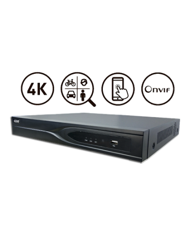 KN-PRO32/2-4K-AI. Видеорегистратор IP 32-канальный. KENO в Якутске