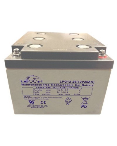 LEOCH LPG 12-26. Аккумулятор герметичный свинцово-кислотный. LEOCH в Якутске