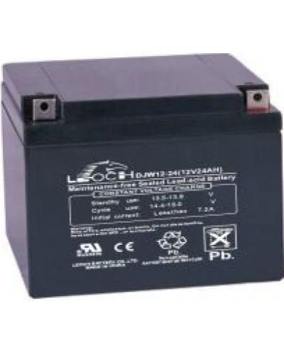 LEOCH DJW 12-24. Аккумулятор герметичный свинцово-кислотный. LEOCH в Якутске