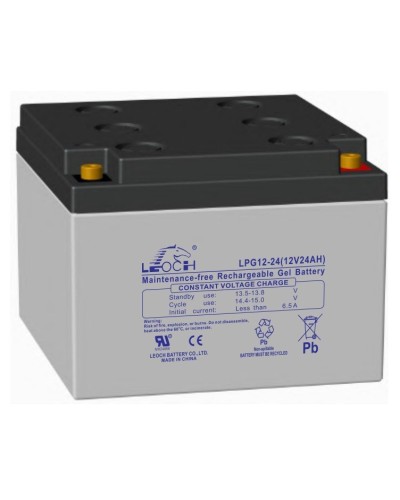 LEOCH LPG 12-24. Аккумулятор герметичный свинцово-кислотный. LEOCH в Якутске