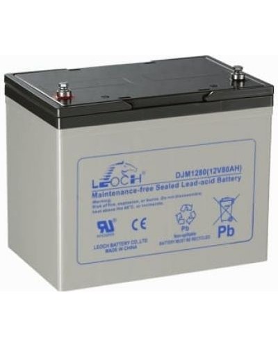 LEOCH DJM 1280. Аккумулятор герметичный свинцово-кислотный. LEOCH в Якутске