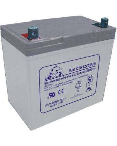 LEOCH DJM 1255. Аккумулятор герметичный свинцово-кислотный. LEOCH в Якутске