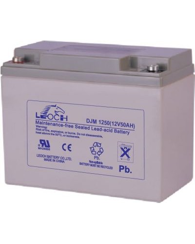 LEOCH DJM 1250. Аккумулятор герметичный свинцово-кислотный. LEOCH в Якутске