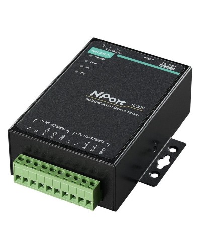NPort 5232I. 2-портовый асинхронный сервер. MOXA в Якутске