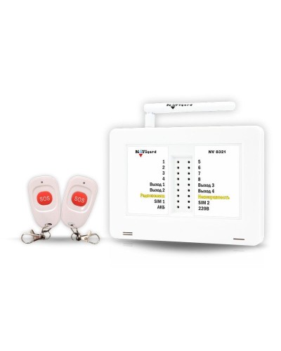 NV 8321ТК. GSM комплект тревожной сигнализации. NAVIgard в Якутске