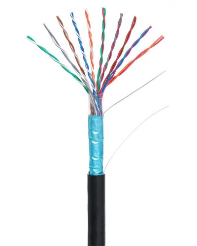 F/UTP 10pair, Cat5, Out, PE (EC-UF010-5-PE-BK-3). Кабель «витая пара» (LAN) для структурированных систем связи. NETLAN в Якутске