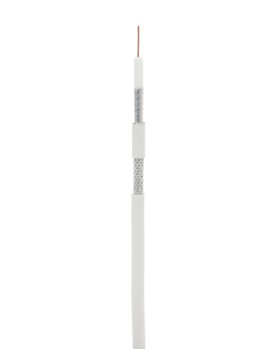 RG-6 CCS, In, PVC (EC-C2-32123A-WT-3). Кабель коаксиальный омедненный. NETLAN в Якутске