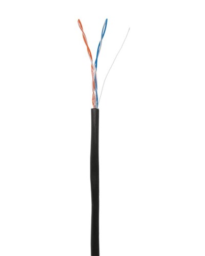 U/UTP 2pair, Cat5, Out, PE (EC-UU002-5-PE-BK). Кабель «витая пара» (LAN) для структурированных систем связи. NETLAN в Якутске