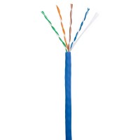 U/UTP 4pair, Cat5e, In, PVC (EC-UU004-5E-PVC-BL). Кабель «витая пара» (LAN) для структурированных систем связи. NETLAN