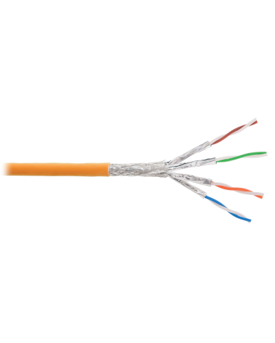 S/FTP, 4pair, Cat.6a, Solid, In, LSZH (NKL 9355C-OR). Кабель «витая пара» (LAN) для структурированных систем связи. NIKOLAN в Якутске