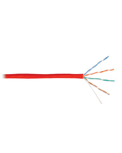 U/UTP 4pair, Cat5e, Solid, In, PVC (NMC 4100A-RD). Кабель «витая пара» (LAN) для структурированных систем связи. NIKOMAX в Якутске
