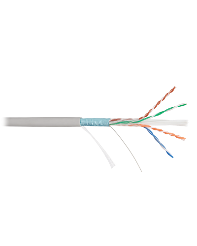 F/UTP 4pair, Cat6a, Solid, In, нг(А)-HF (NMC 4255C-GY). Кабель «витая пара» (LAN) для структурированных систем связи. NIKOMAX в Якутске
