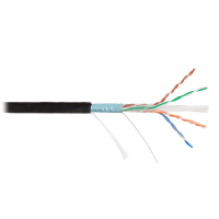 F/UTP 4pair, Cat6, Solid, In/Out, нг(А)-HF (NMC 4240C-BK). Кабель «витая пара» (LAN) для структурированных систем связи. NIKOMAX