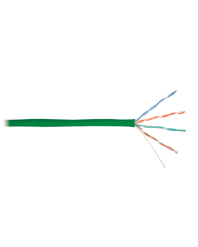 U/UTP 4pair, Cat5e, Solid, In, PVC (NMC 4100A-GN). Кабель «витая пара» (LAN) для структурированных систем связи. NIKOMAX в Якутске