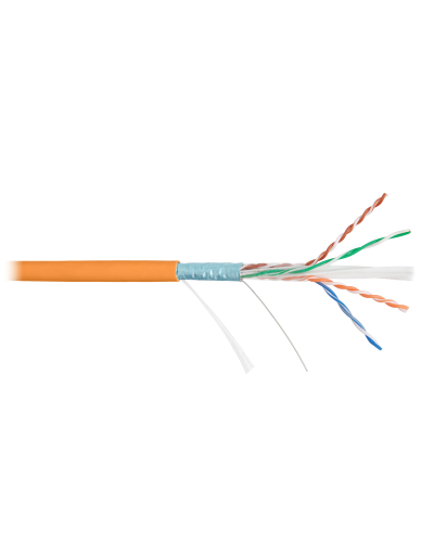 F/UTP 4pair, Cat6, Solid, In, нг(А)-HF (NMC 4240C-OR). Кабель «витая пара» (LAN) для структурированных систем связи. NIKOMAX в Якутске