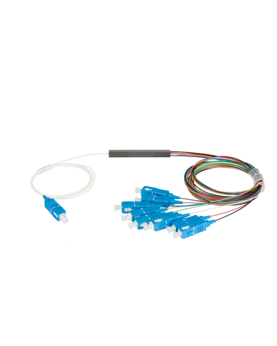 NMF-SPP1X8A1-SCU-M. Сплиттер планарный 1x8, 9/125мкм, SC/UPC, 0.9 мм. NIKOMAX в Якутске