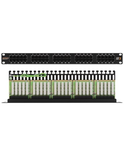 NMC-RP50UC3-1U-BK. Патч-панель 19. NIKOMAX в Якутске