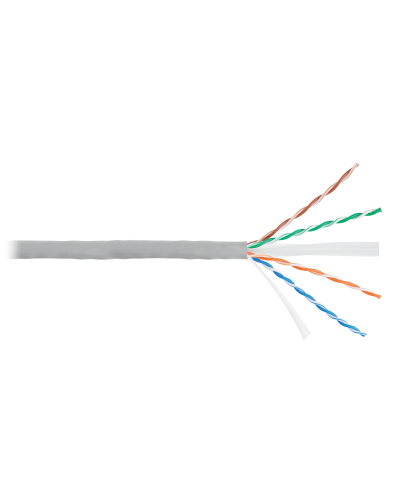 U/UTP 4pair, Cat6, Solid, In, PVC (NMC 4140A-GY). Кабель «витая пара» (LAN) для структурированных систем связи. NIKOMAX в Якутске